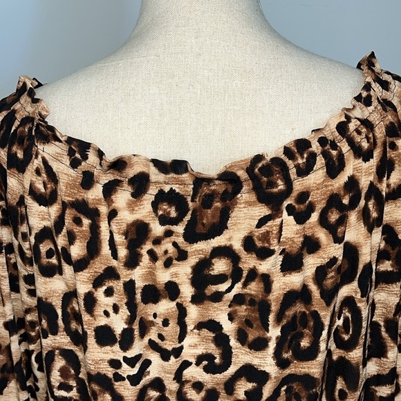 INC International Concepts Brown Blouse - Picture 7 of 9